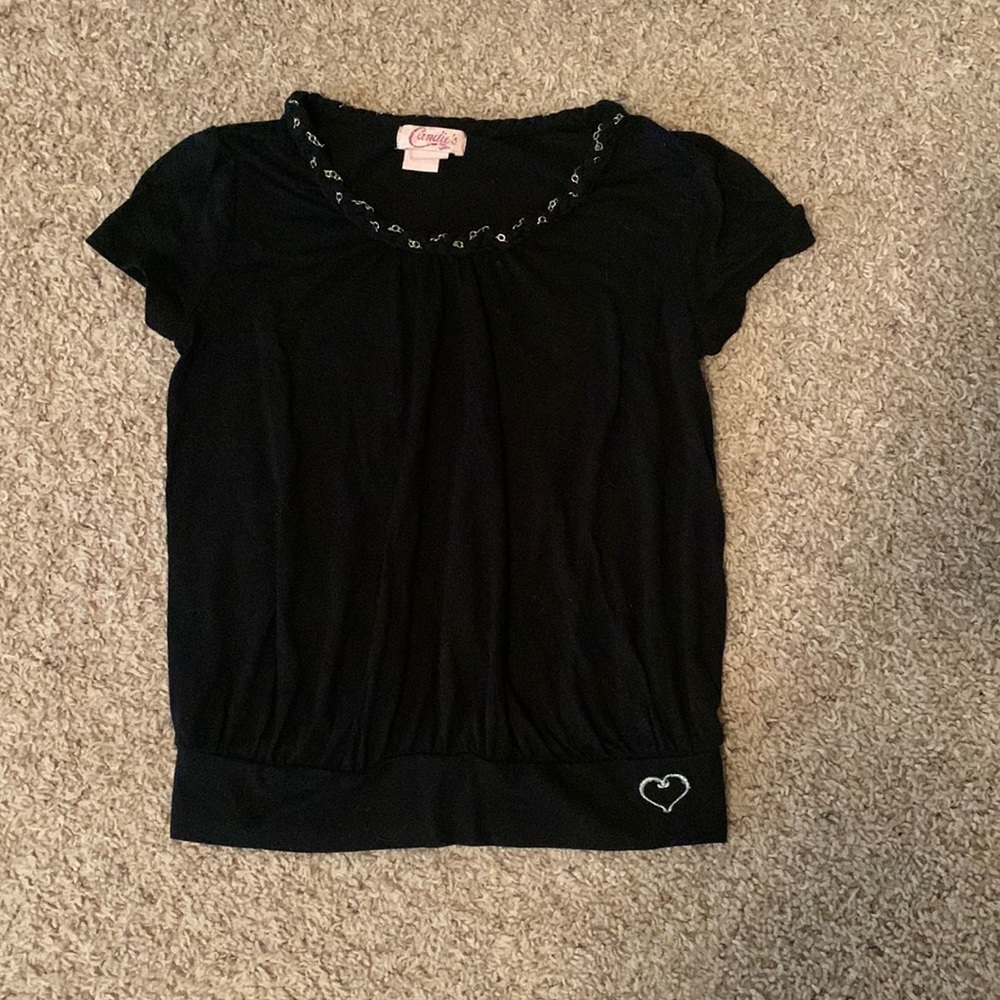 Black blouse for girls